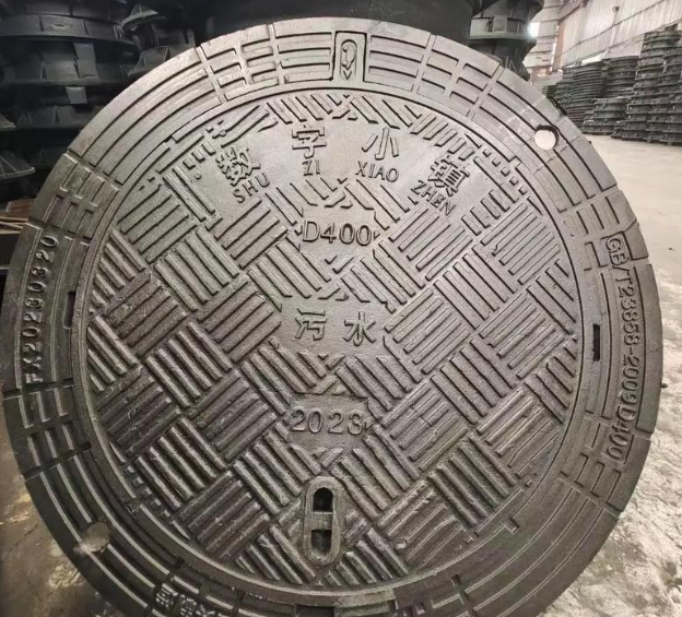 临朐球墨铸铁防沉降井盖展示